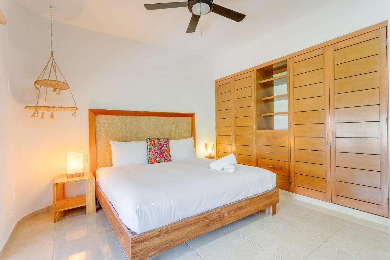 Condos Perfectly Situated Between The Beach & Tulum Town By Stella Rentals Eksteriør billede